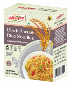 Udhaiyam Blackkavuni rice (karuppu kavuni) noodles 175gm