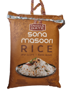 India Gate Brown sonamasoori Rice 5kg