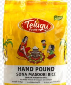 Telugu foods hand pound Sonamasoori Rice 4.54kg